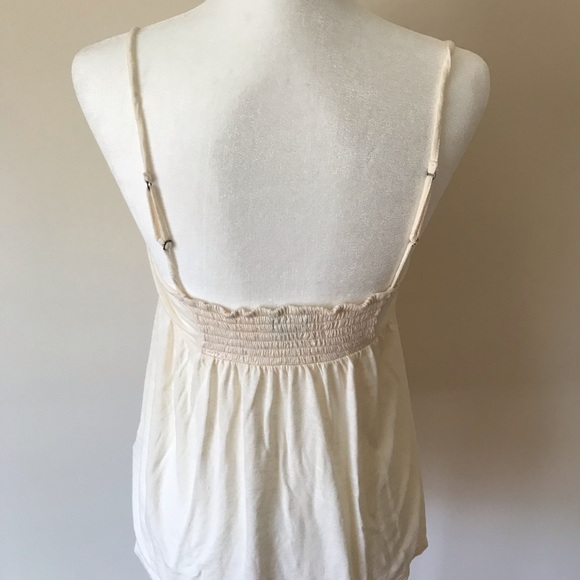 Lace Inset Flowy Spring Top - Picture 3 of 5